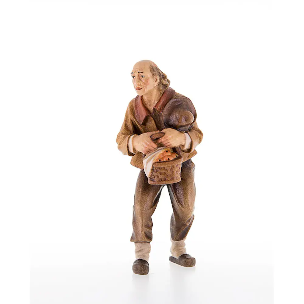 Shepherd with fruit basket