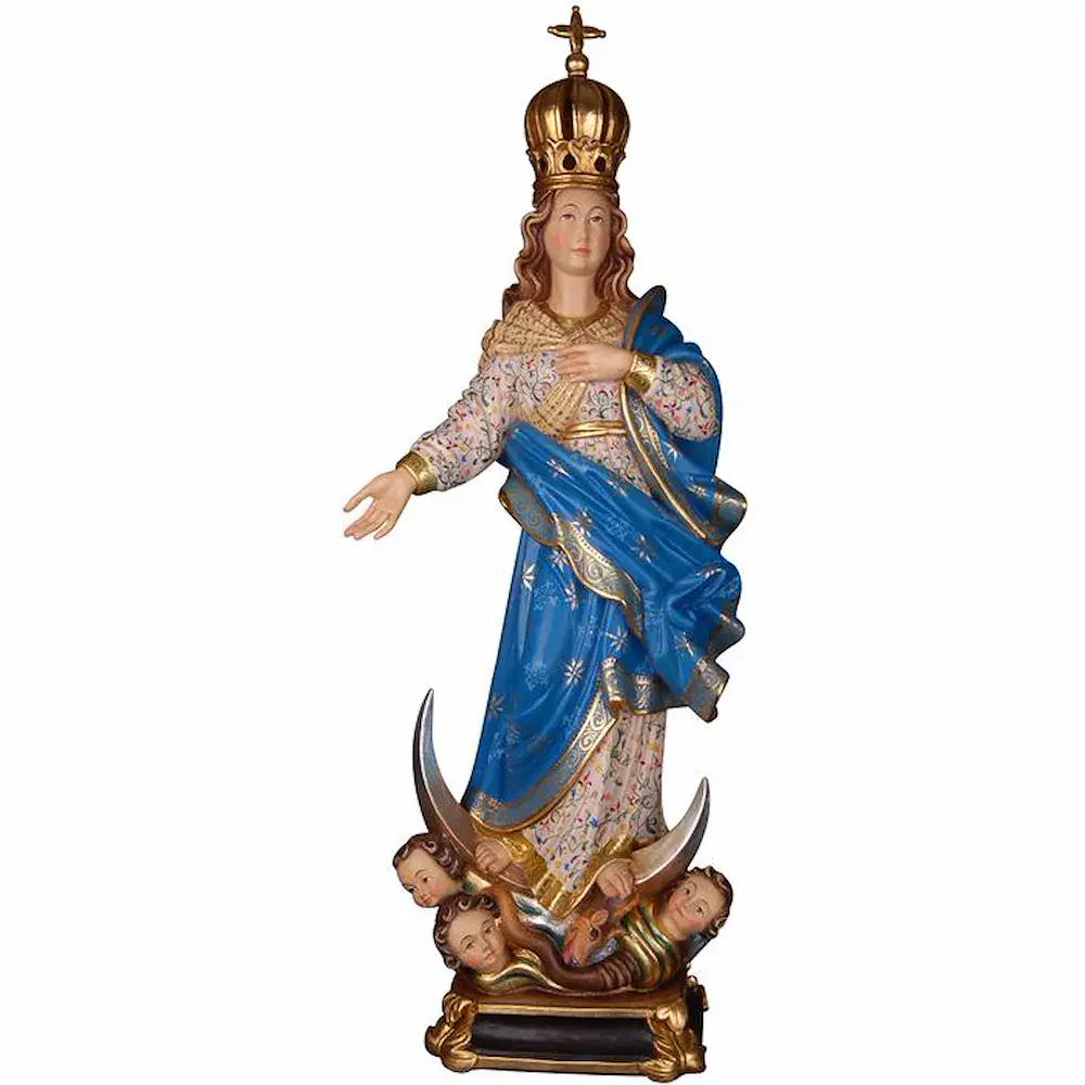Immacolata con angeli (con corona)