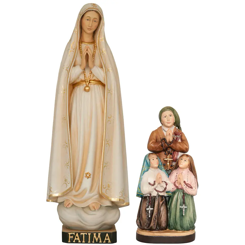 Fatimá Madonna pellegrina con bambini