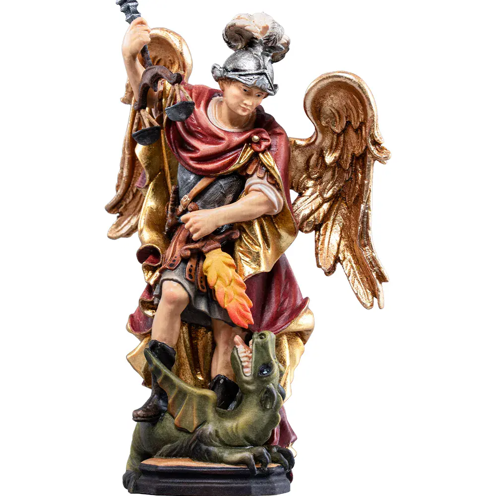 St. Michael archangel with balance