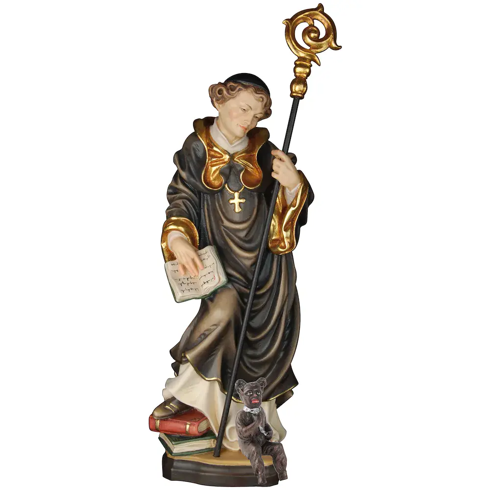 St. Bernhard of Aosta with devil