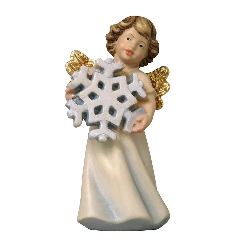 Mary Engel mit Schneeflocke