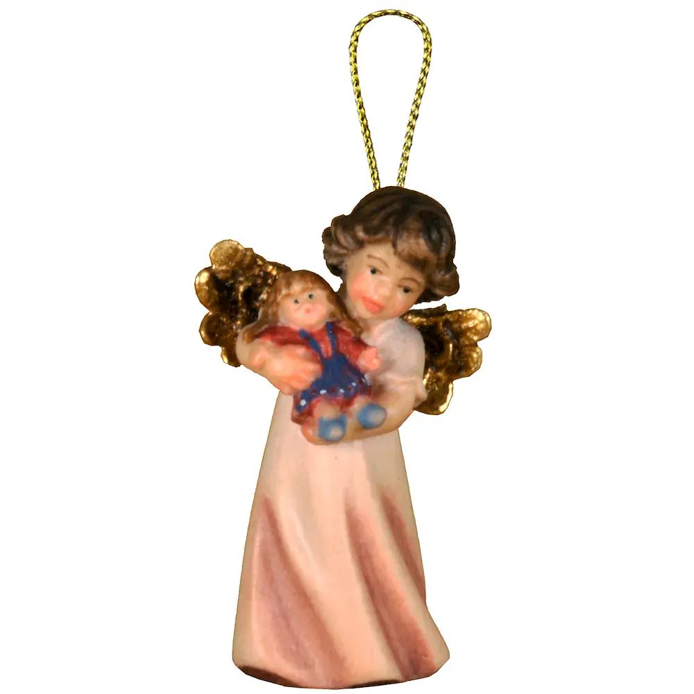 Mary Engel mit Puppe