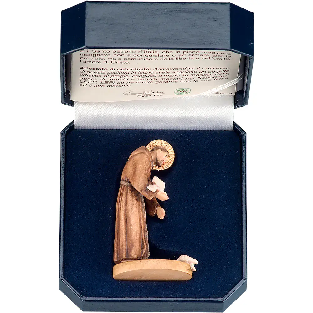 S. Francisco de Asis con el estuche