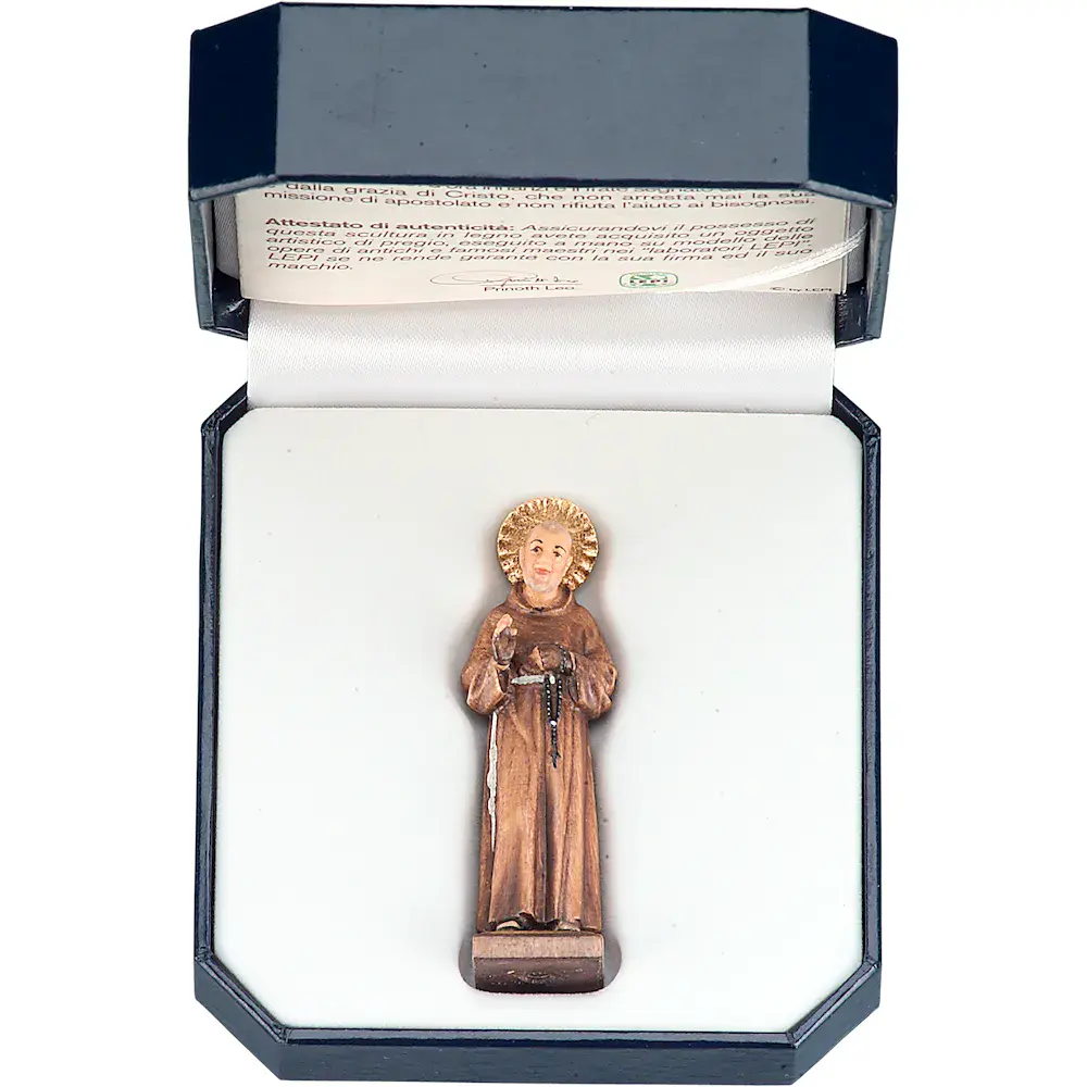 Padre Pio con astuccio