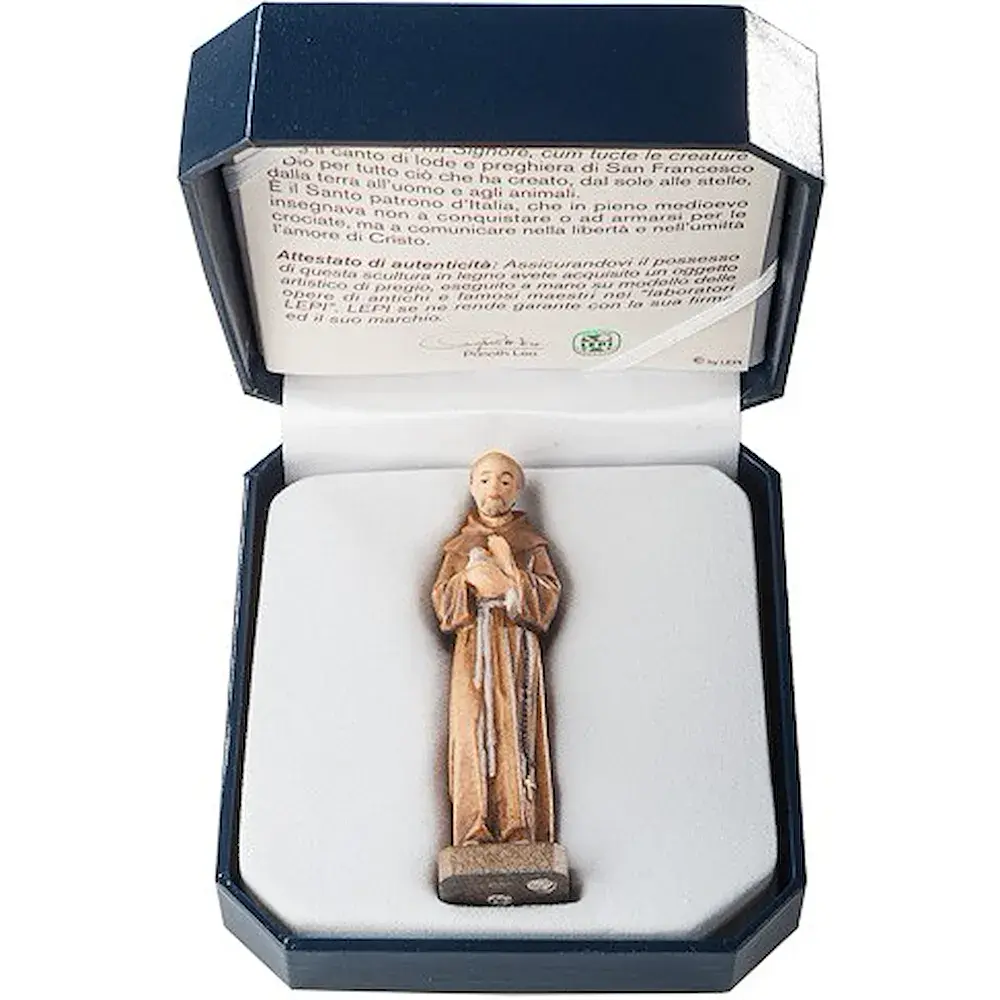 San Francesco con astuccio