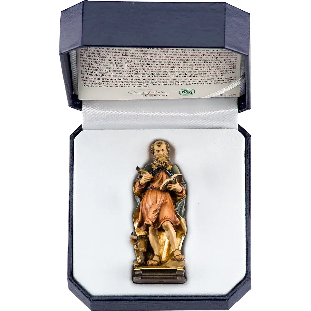 San Luca Evangelista con astuccio
