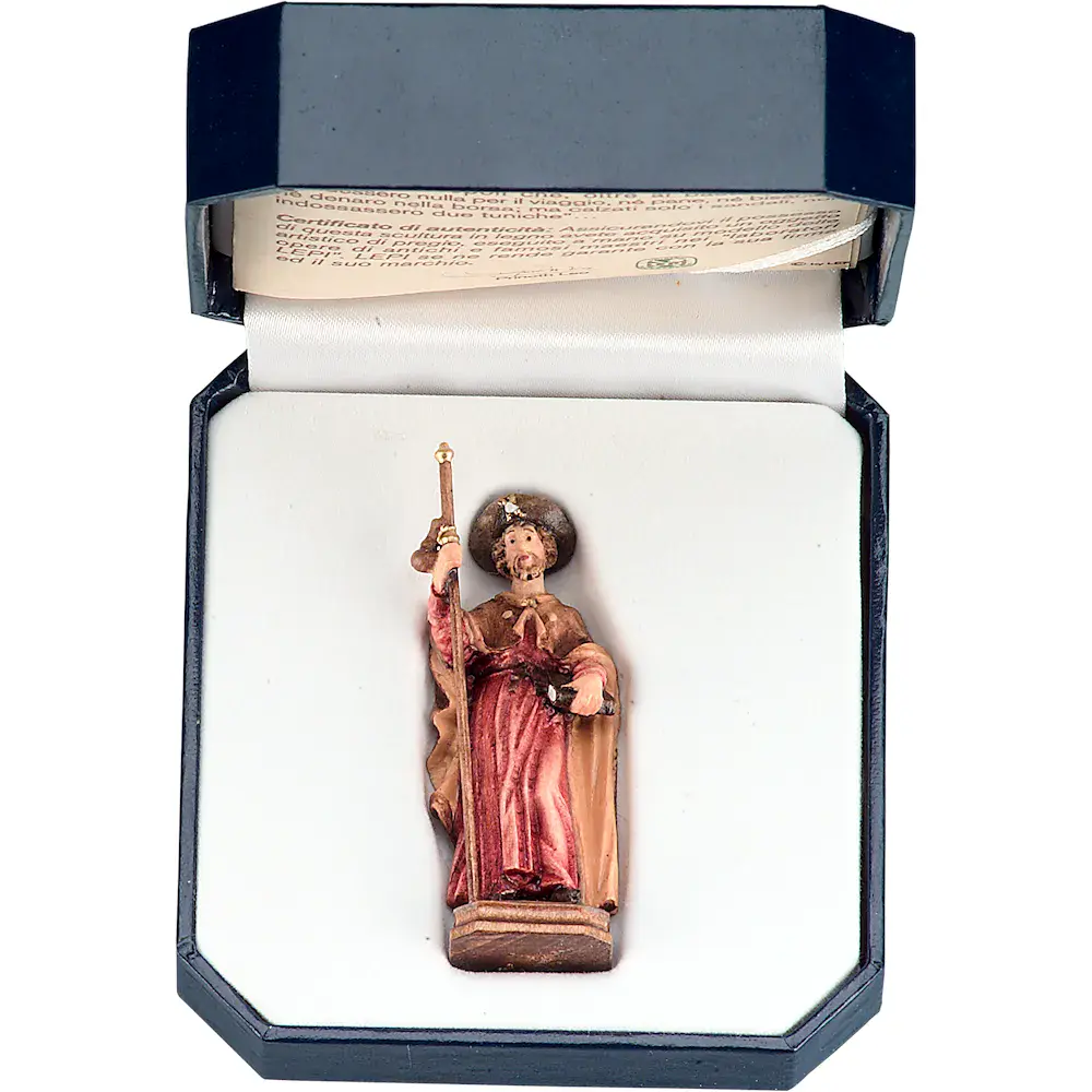 San Giacomo Pellegrino con astuccio