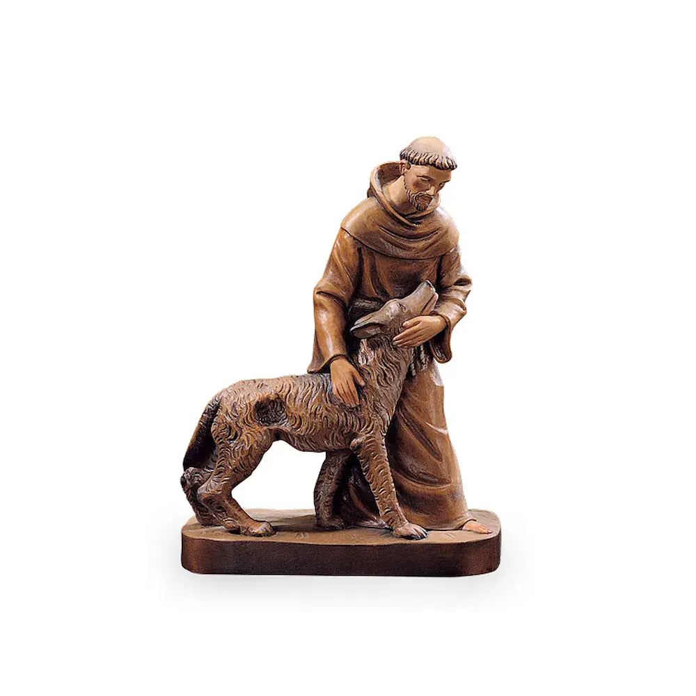 Hl. Franziskus mit Wolf