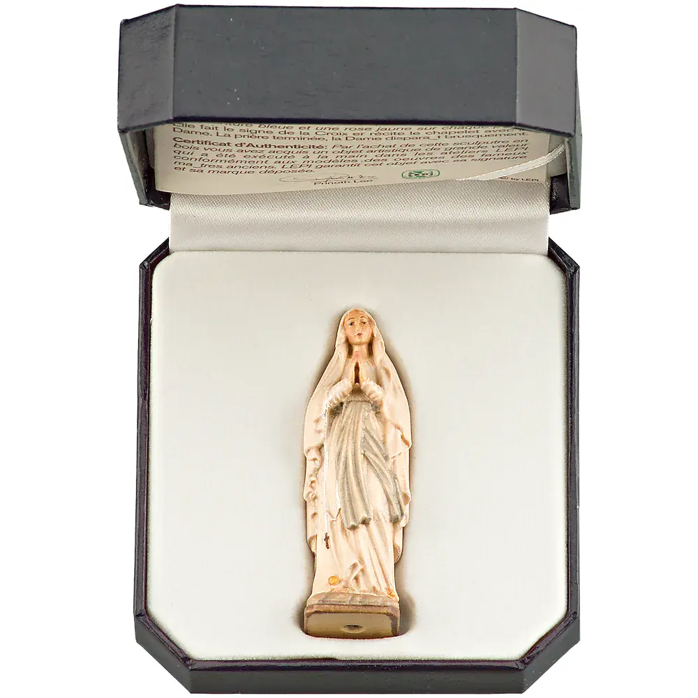 Lourdes Madonna mit Etui