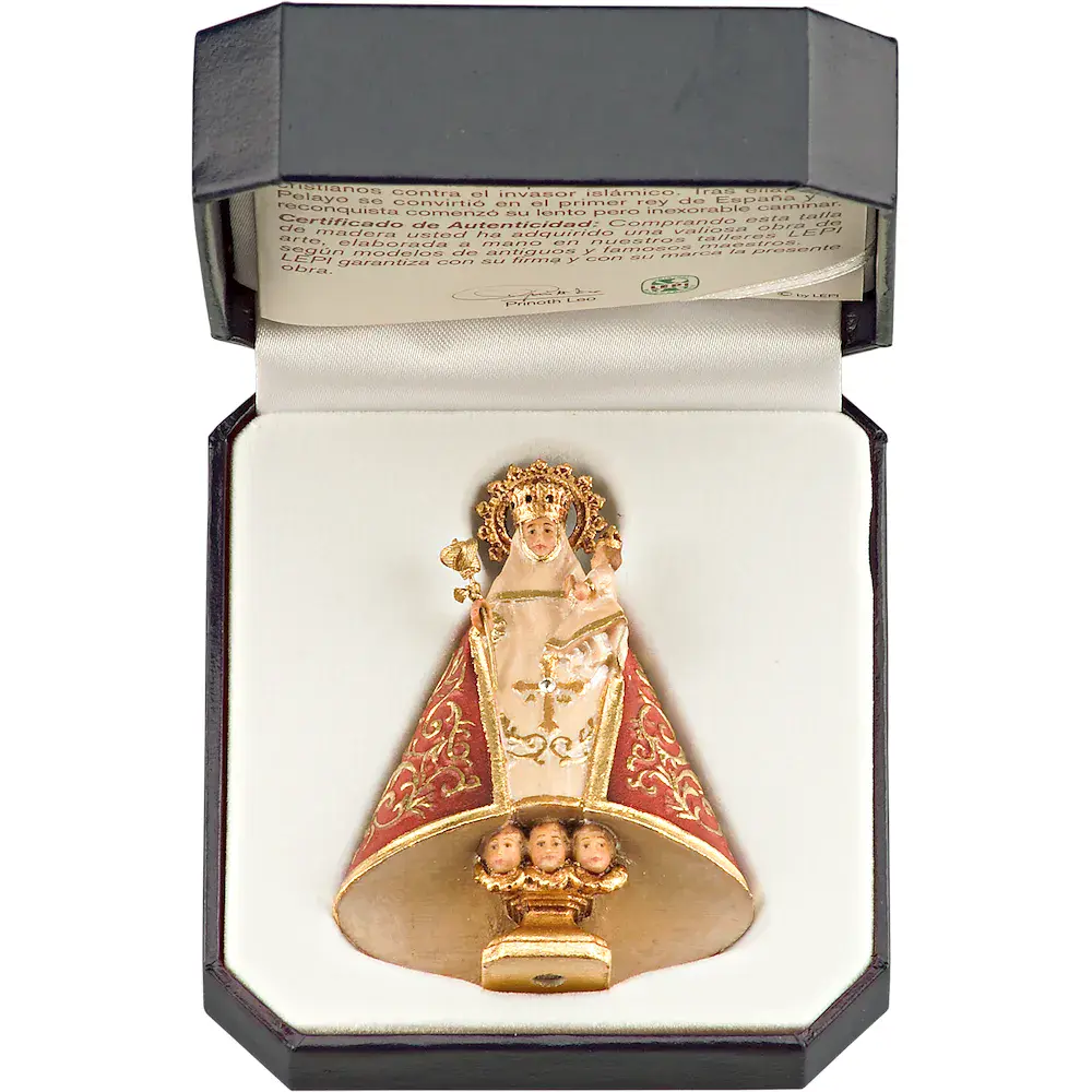 Virgin of Cavadonga with case
