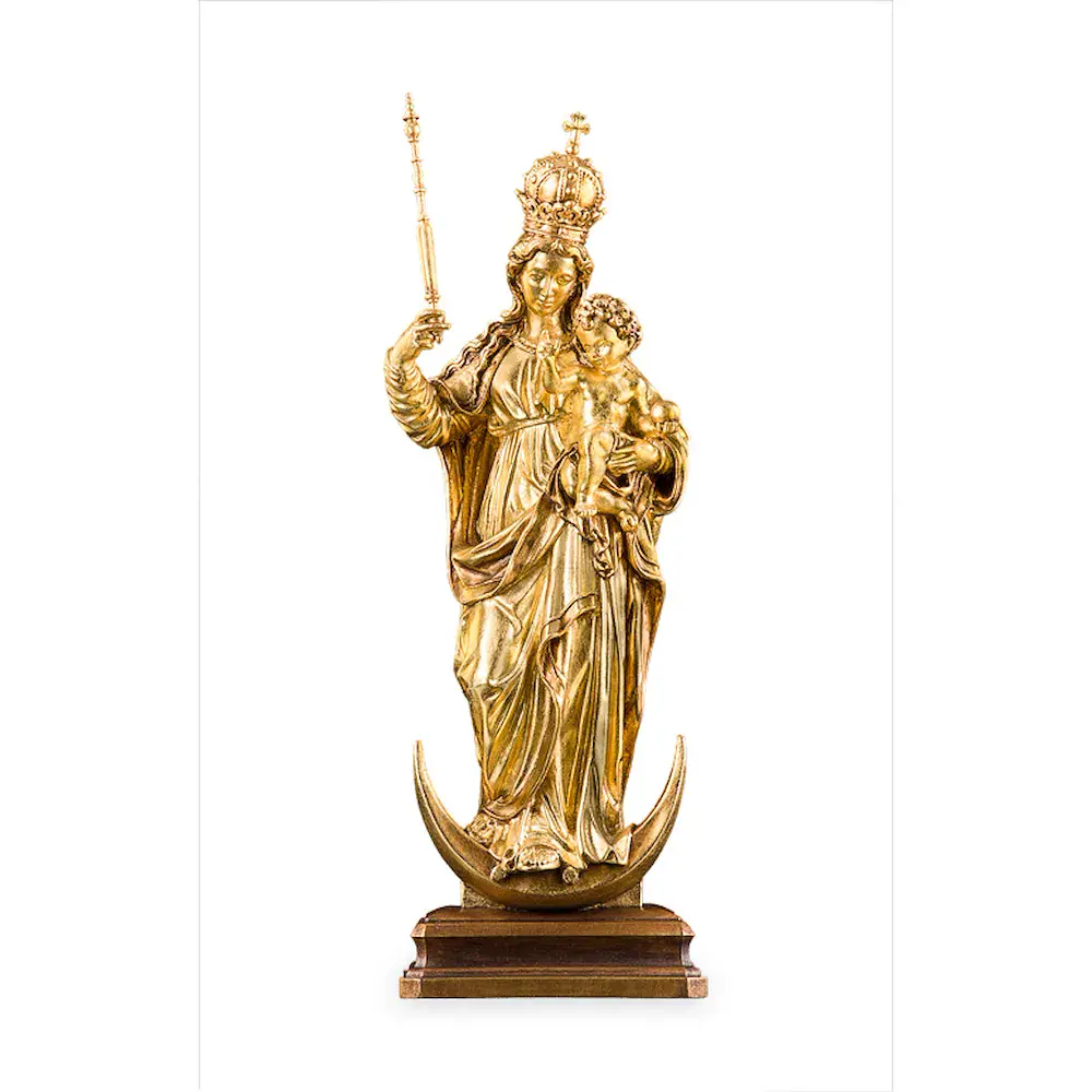 Patrona Bavariae with imitation gold