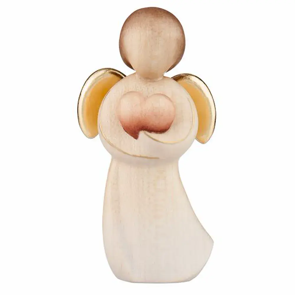 Angel modern art with heart