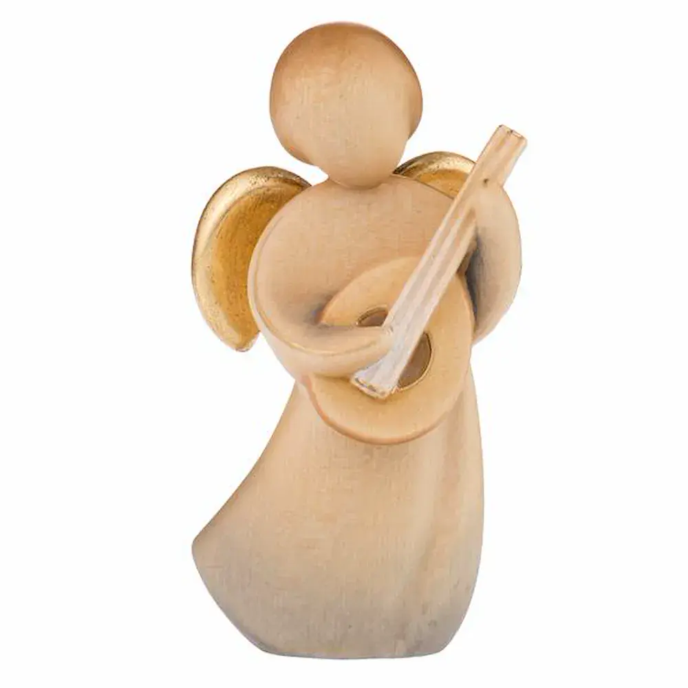 Angel modern art with guitar