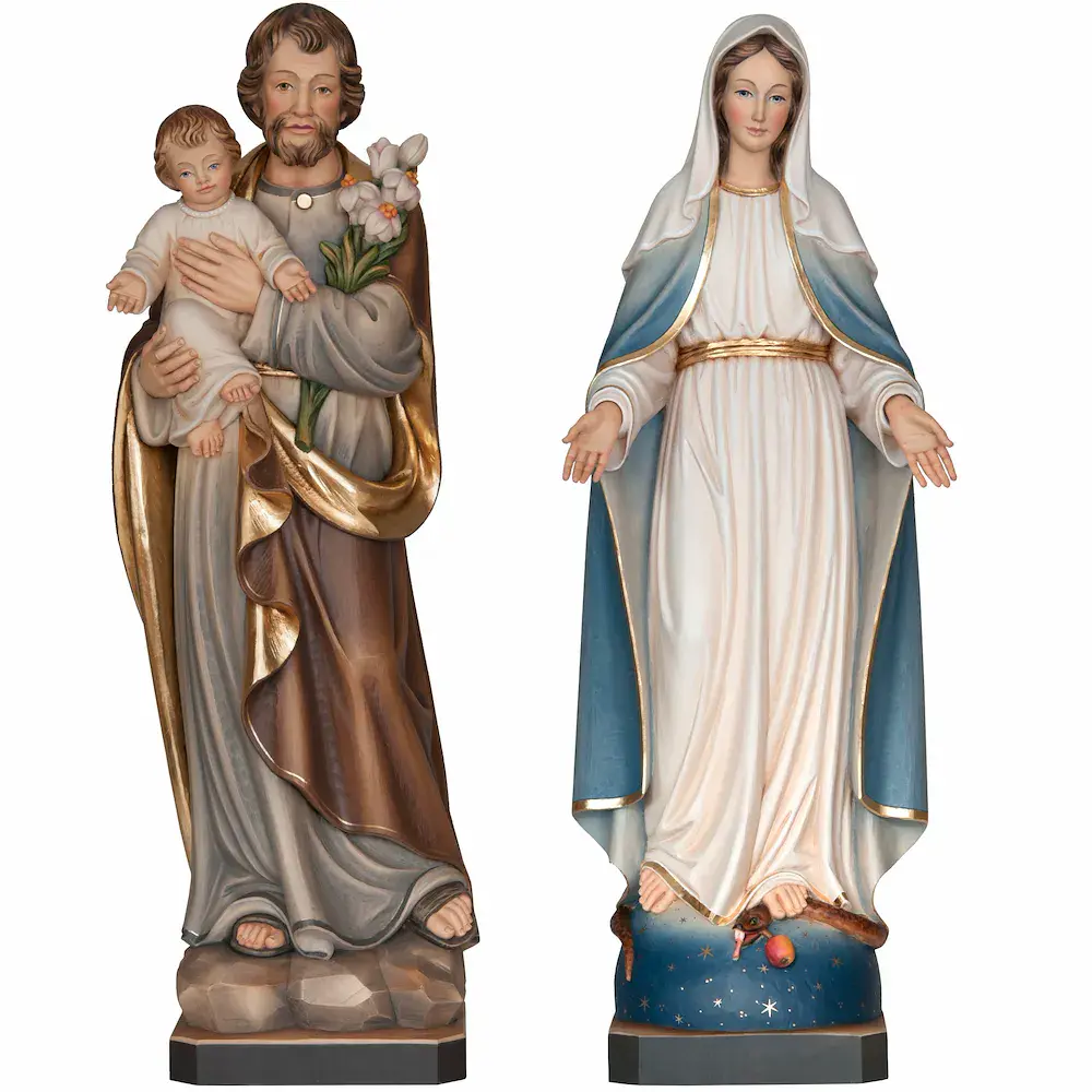 Our Lady of Grace with Joseph with child