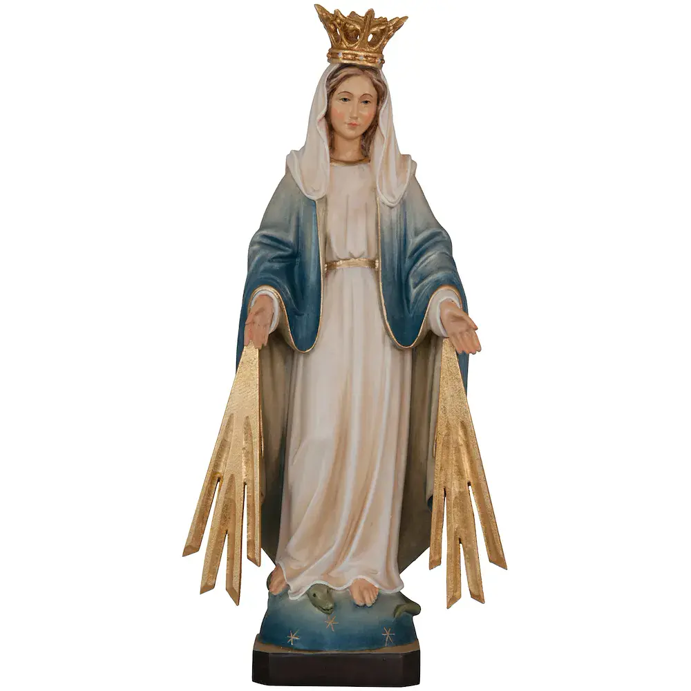 Our Lady of the miracolous Medal with crown ,rays