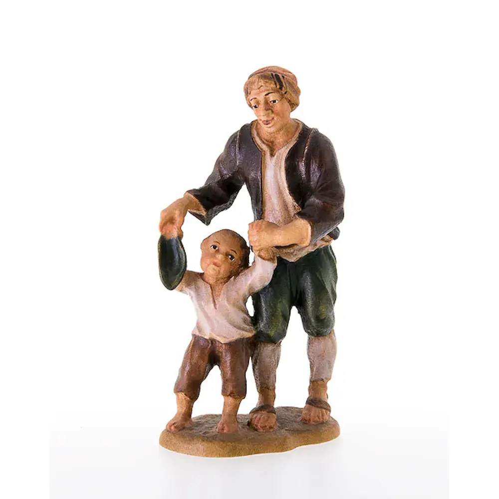 Arab with child