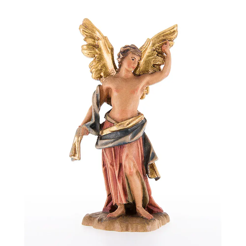 Angel de la anunciación (a la izquierda)