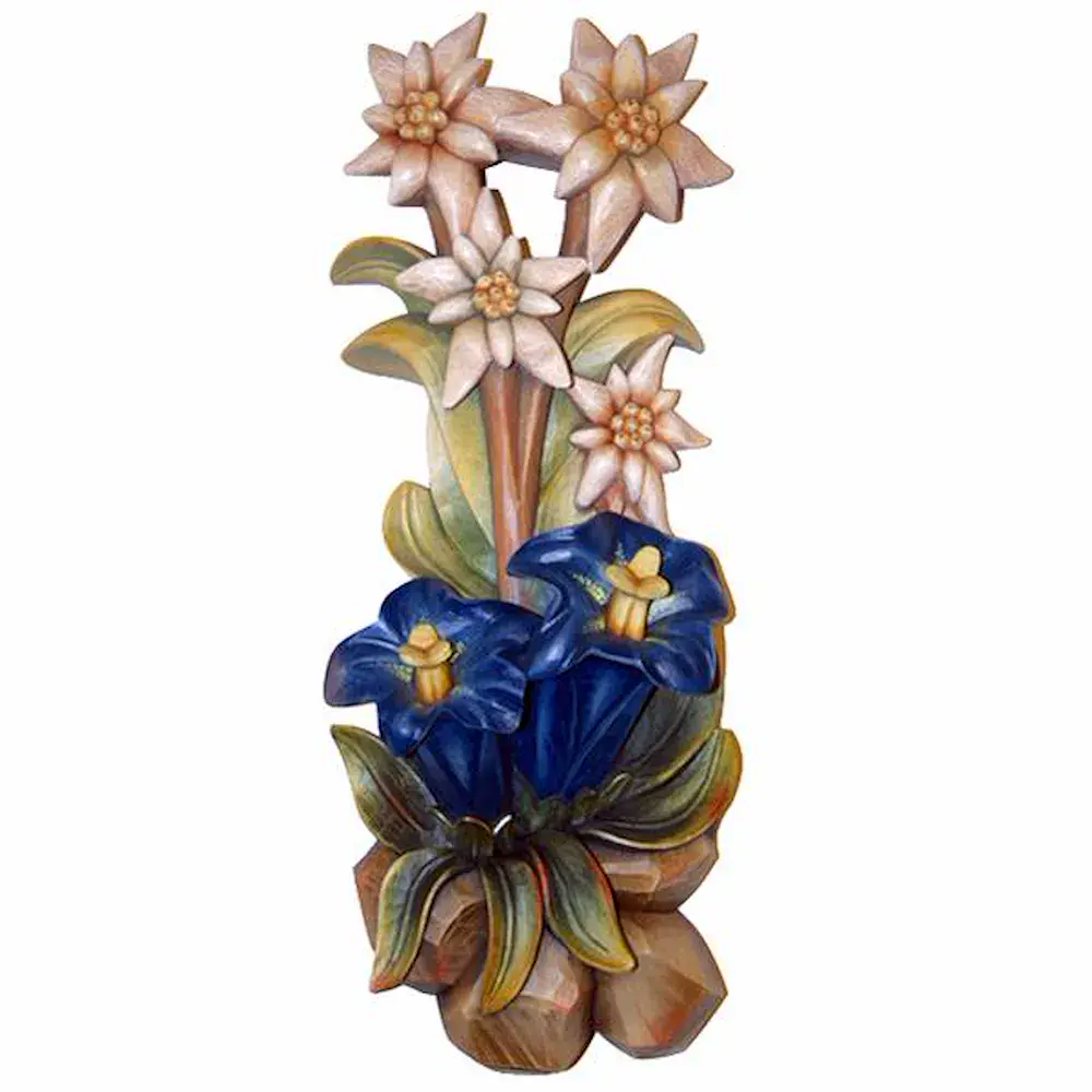 Fiore alpino da parete