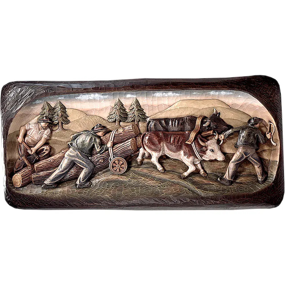 Relief wood transport