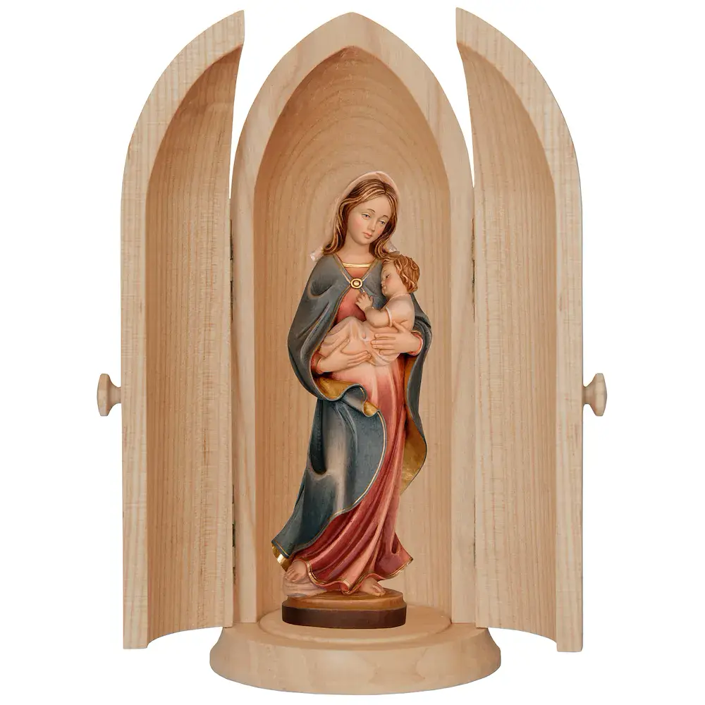 Nicchia con madonna protettrice