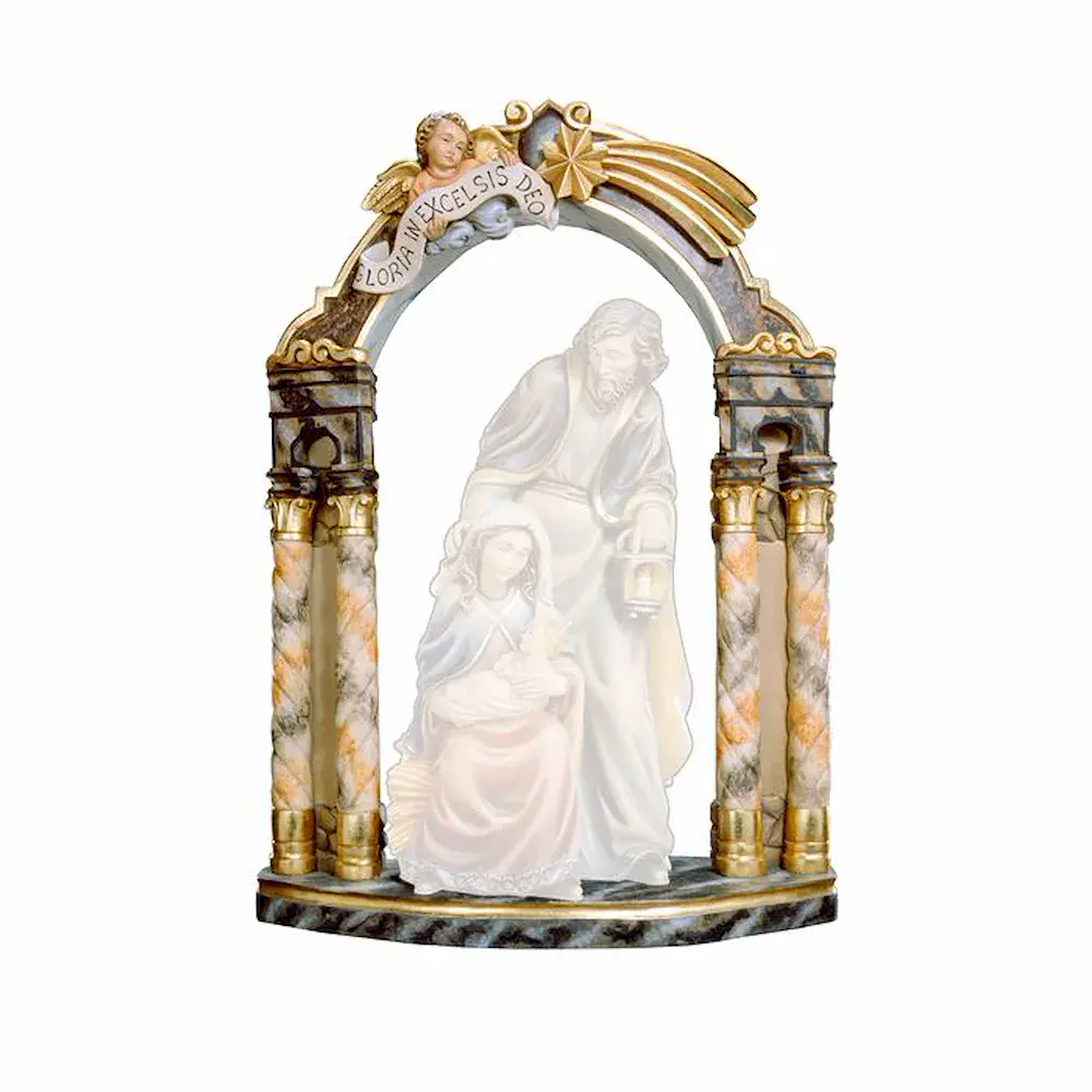 Stand arch with angel and comet star
