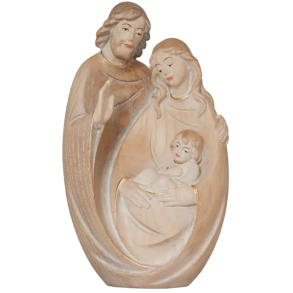 Family blessing in ash wood