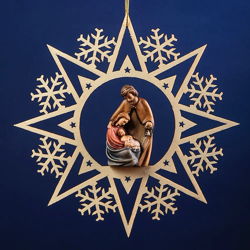 Sagrada Familia sobre estrella c.copos d
