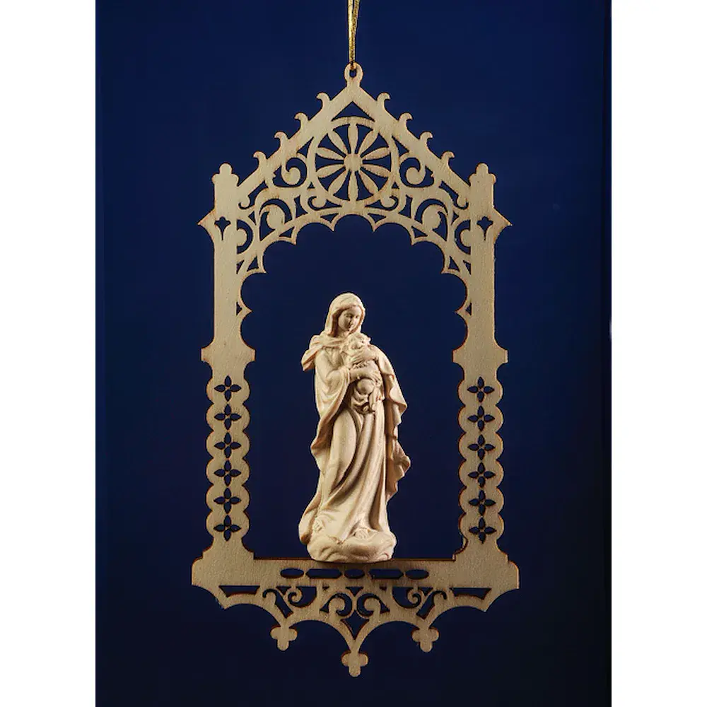 Virgen del Renacimiento en celdilla