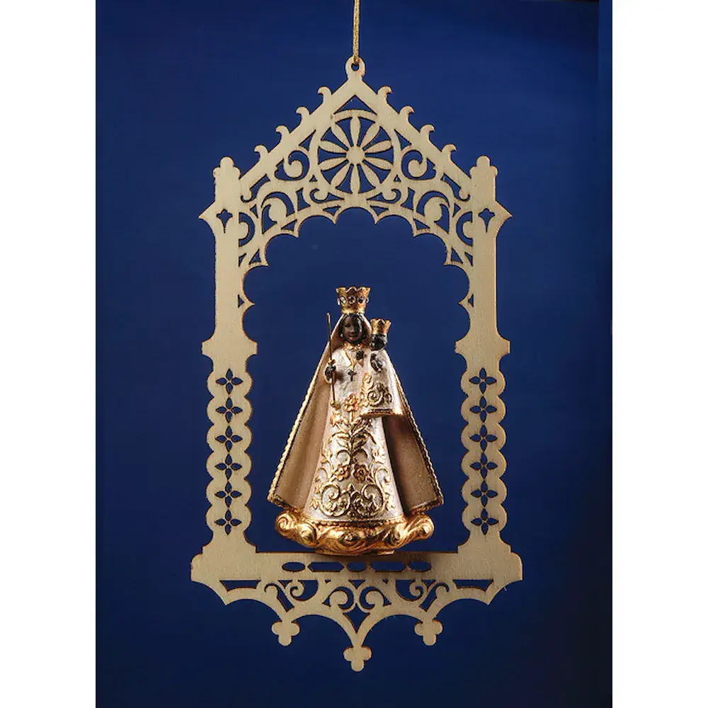 Virgen negra de Einsiedeln en celdilla