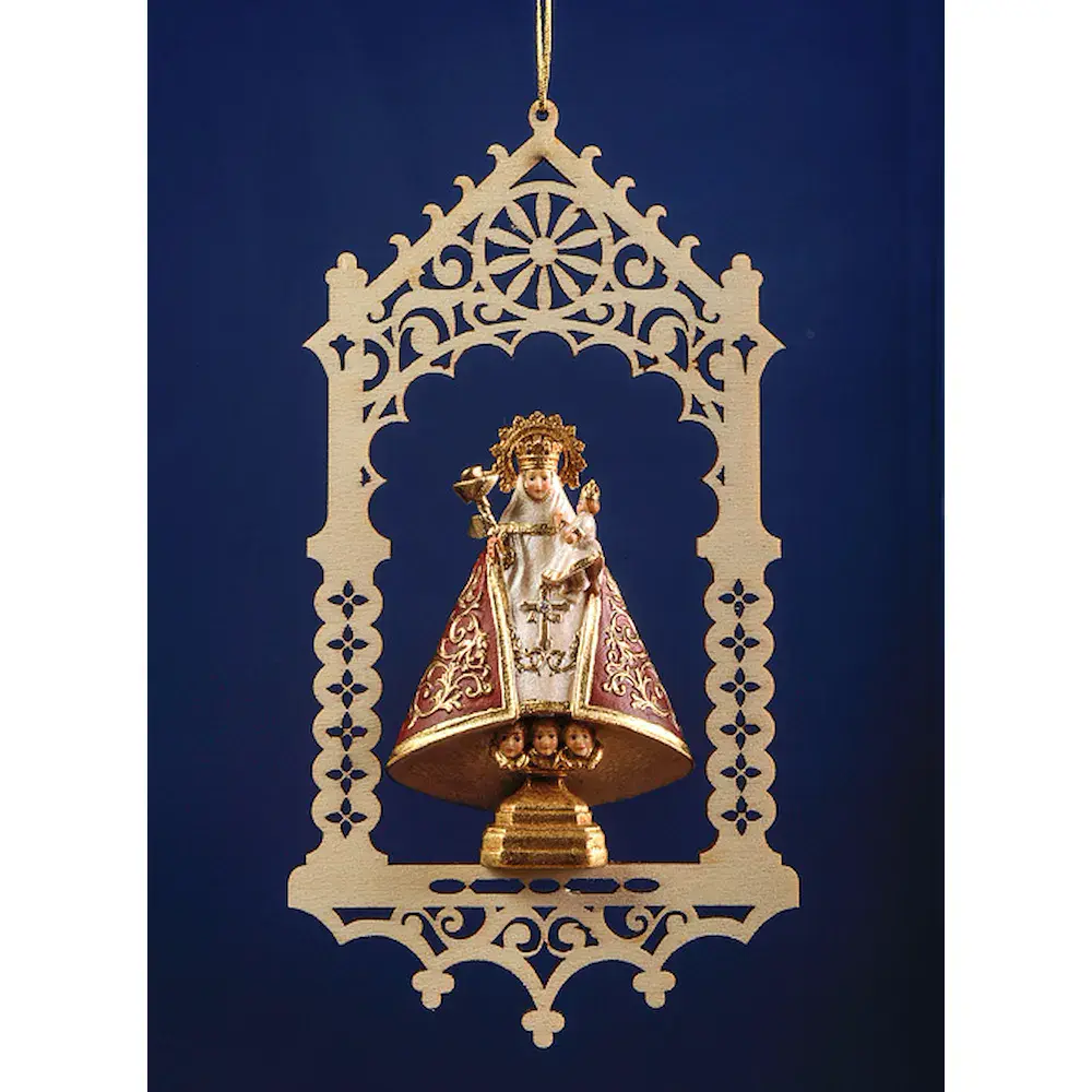 Virgen de Covadonga en celdilla