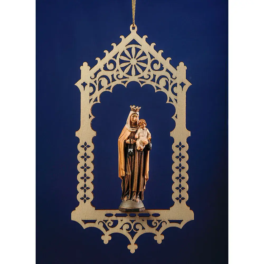 Virgen del Carmen en celdilla