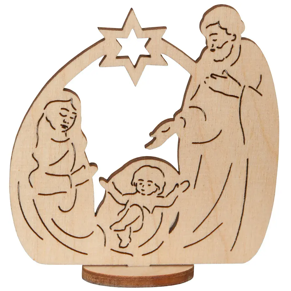 Laser - Familie zum stellen