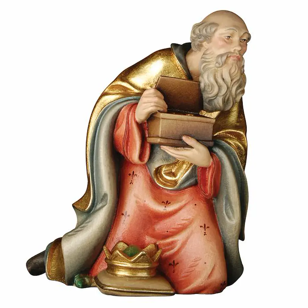 Genuflected king