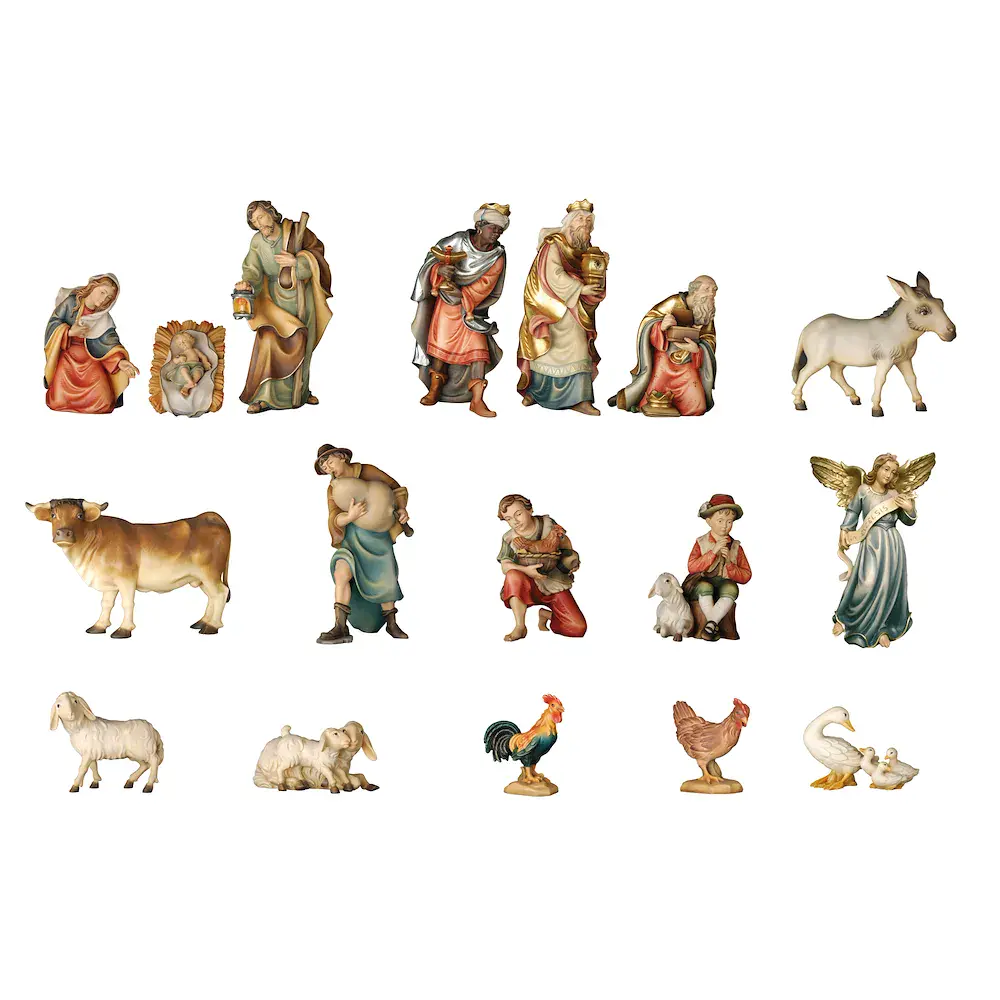 Set of 17 figures