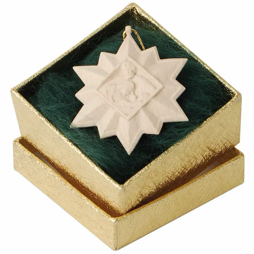 Confezione regalo: Stella con Sacra Famiglia