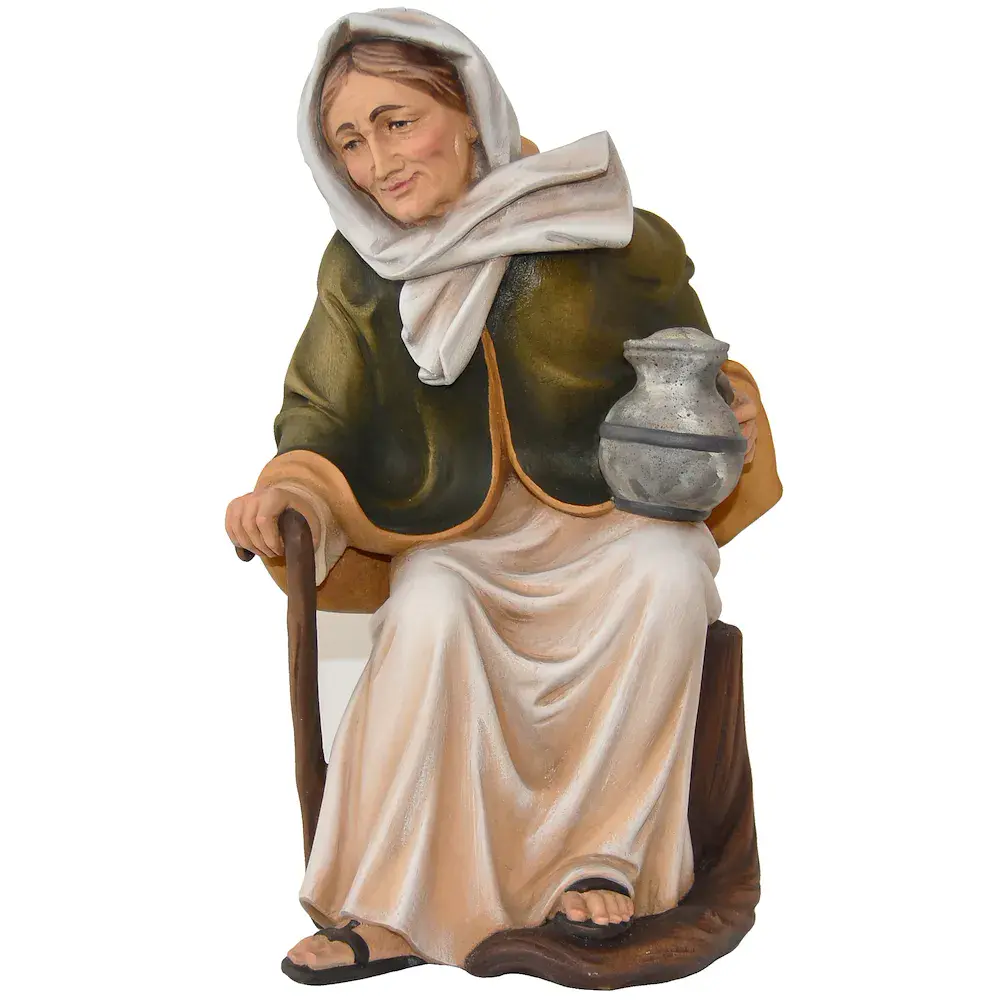 Pastora con niño