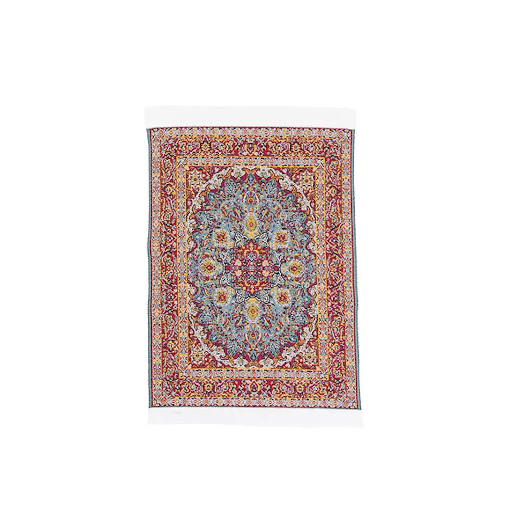 Tappeto kashan bordeau 10x16 cm