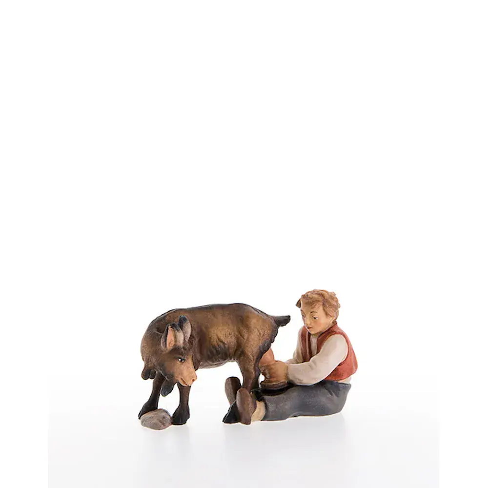 Muchacho con la cabra (ordenandor)