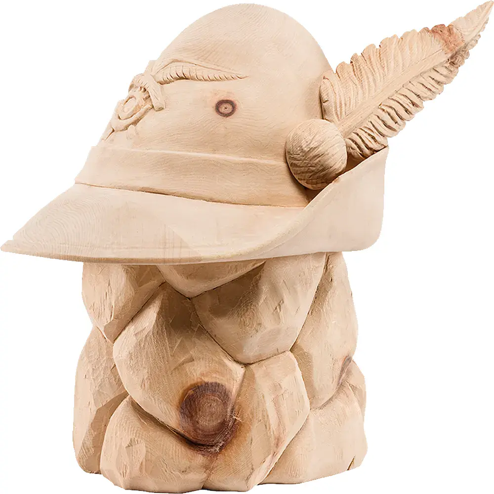 Cappello alpino salvadanaio