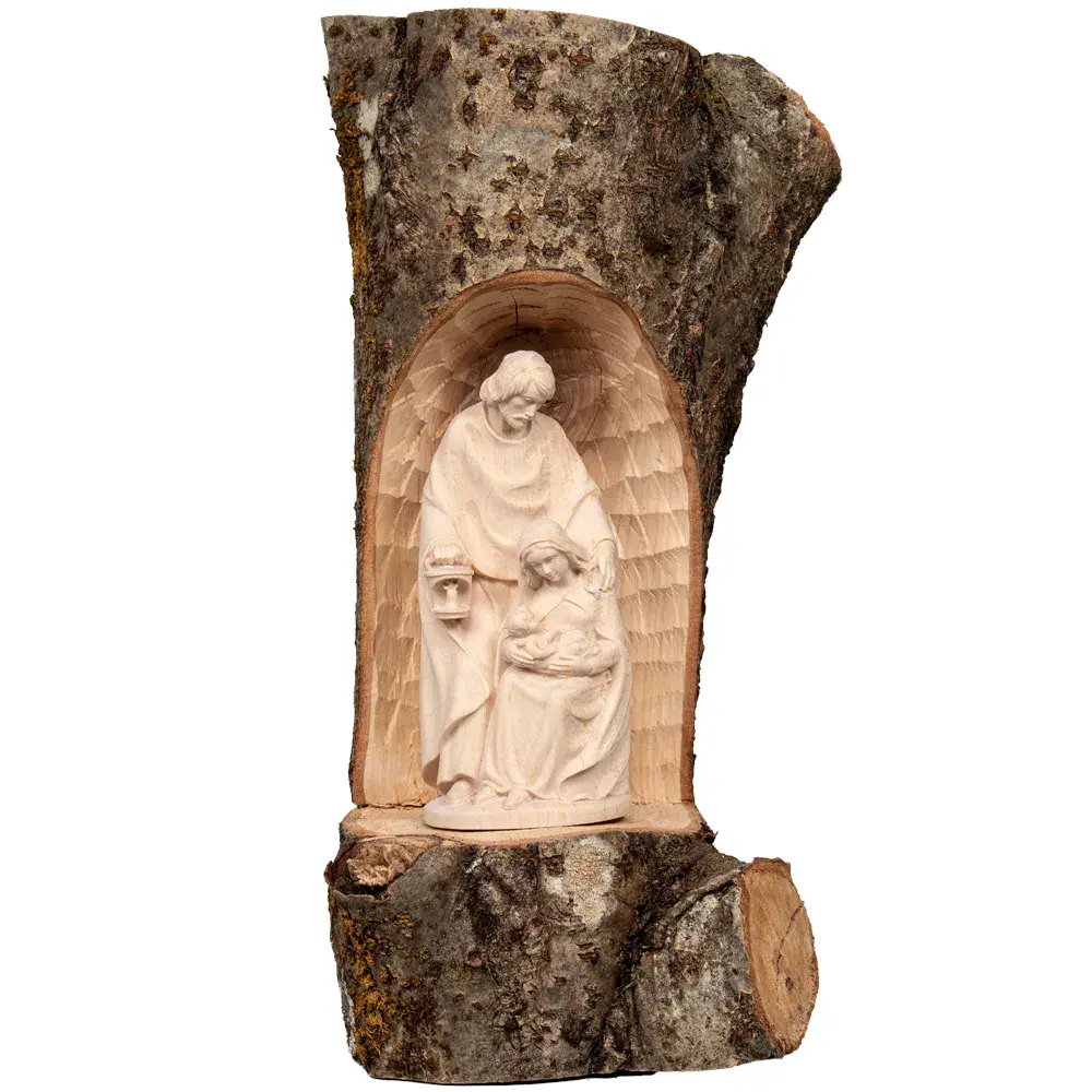 Sacra Famiglia nel tronco