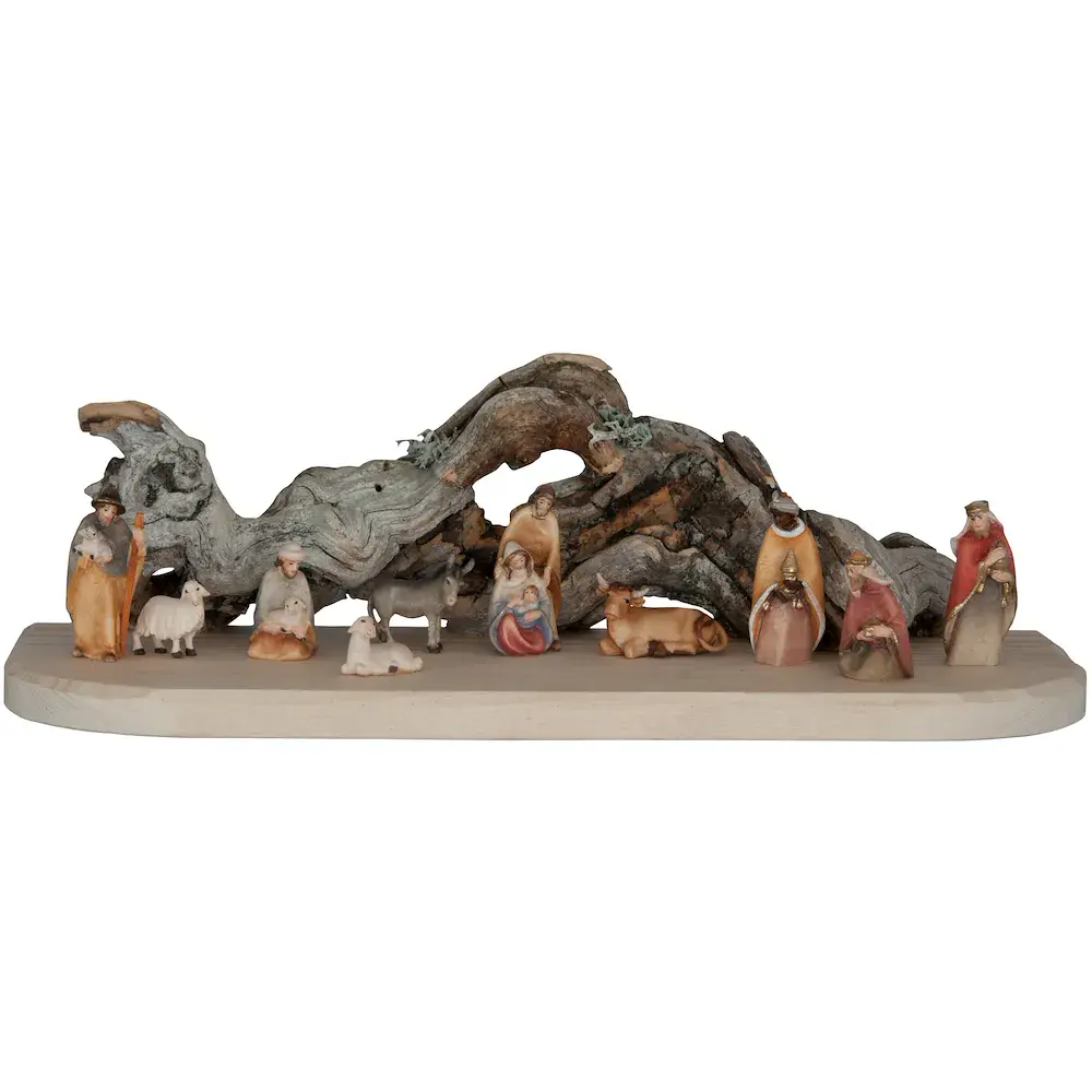 capanna rusticale con miniature Morgenstern