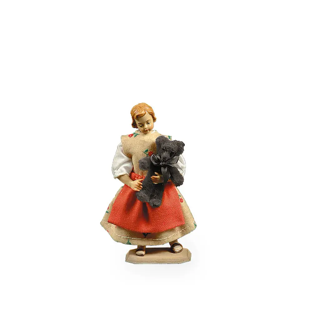 Bambina senza orsacchiotto