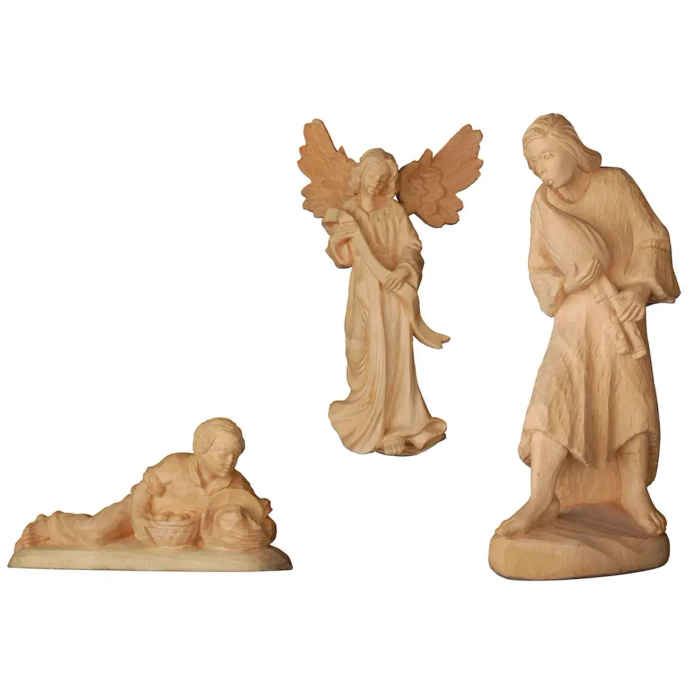 Angelo di gloria e due pastori