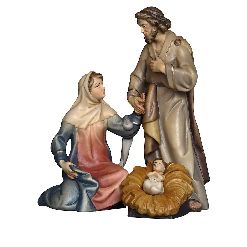 Presepe Originale Salcher Sacra Famiglia  - Presepe Originale Salcher