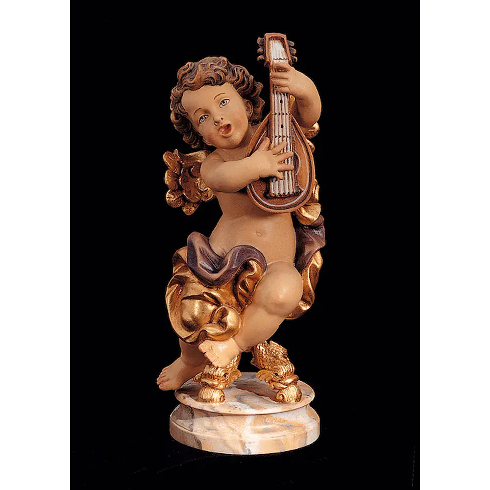 Angel with mandolin