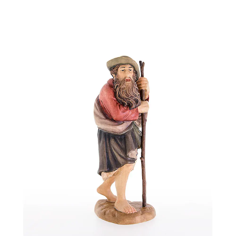 Shepherd with walking-stick