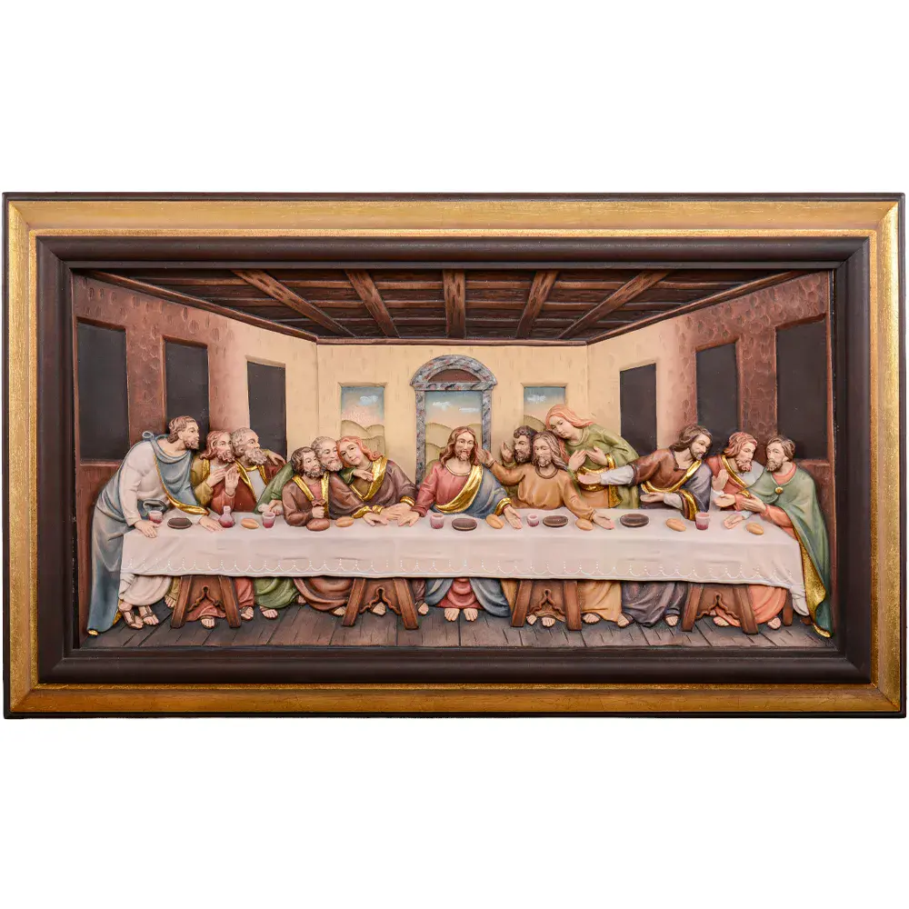 Last supper with frame