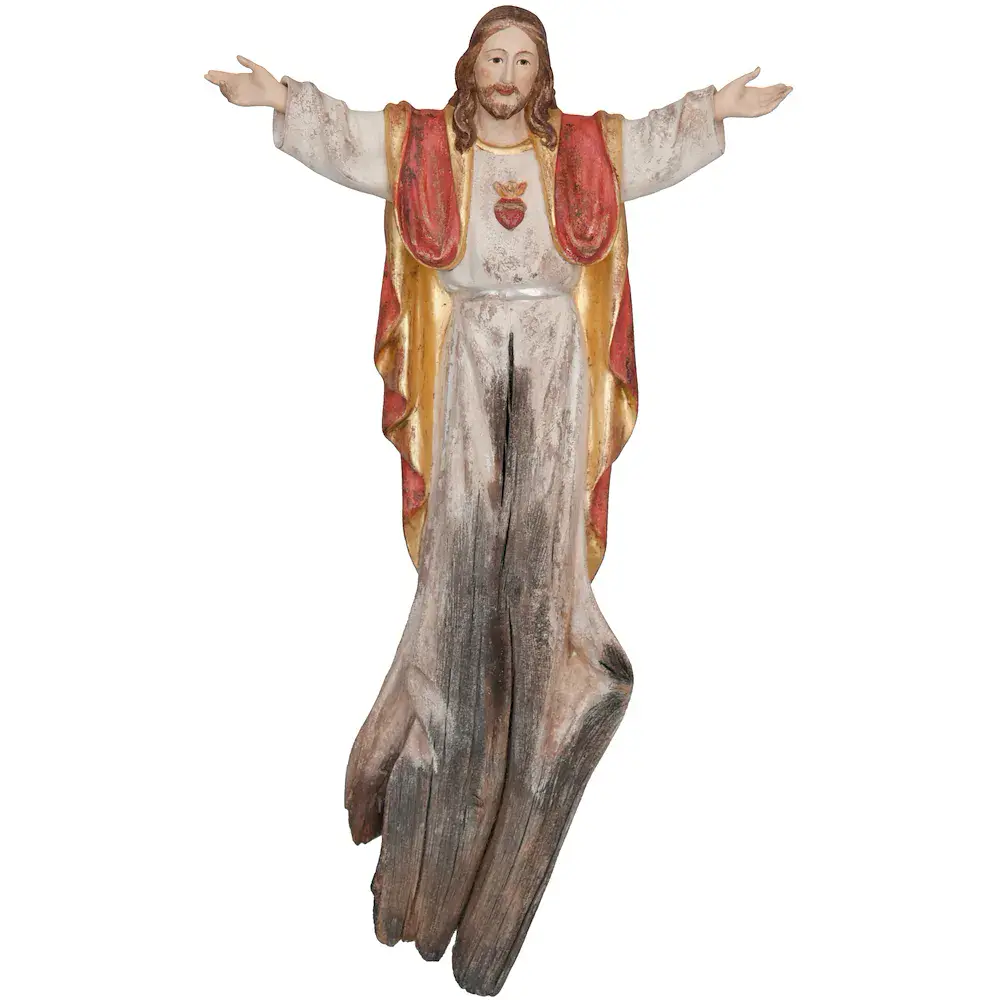 Herz Jesu Wurzelschnitzerei