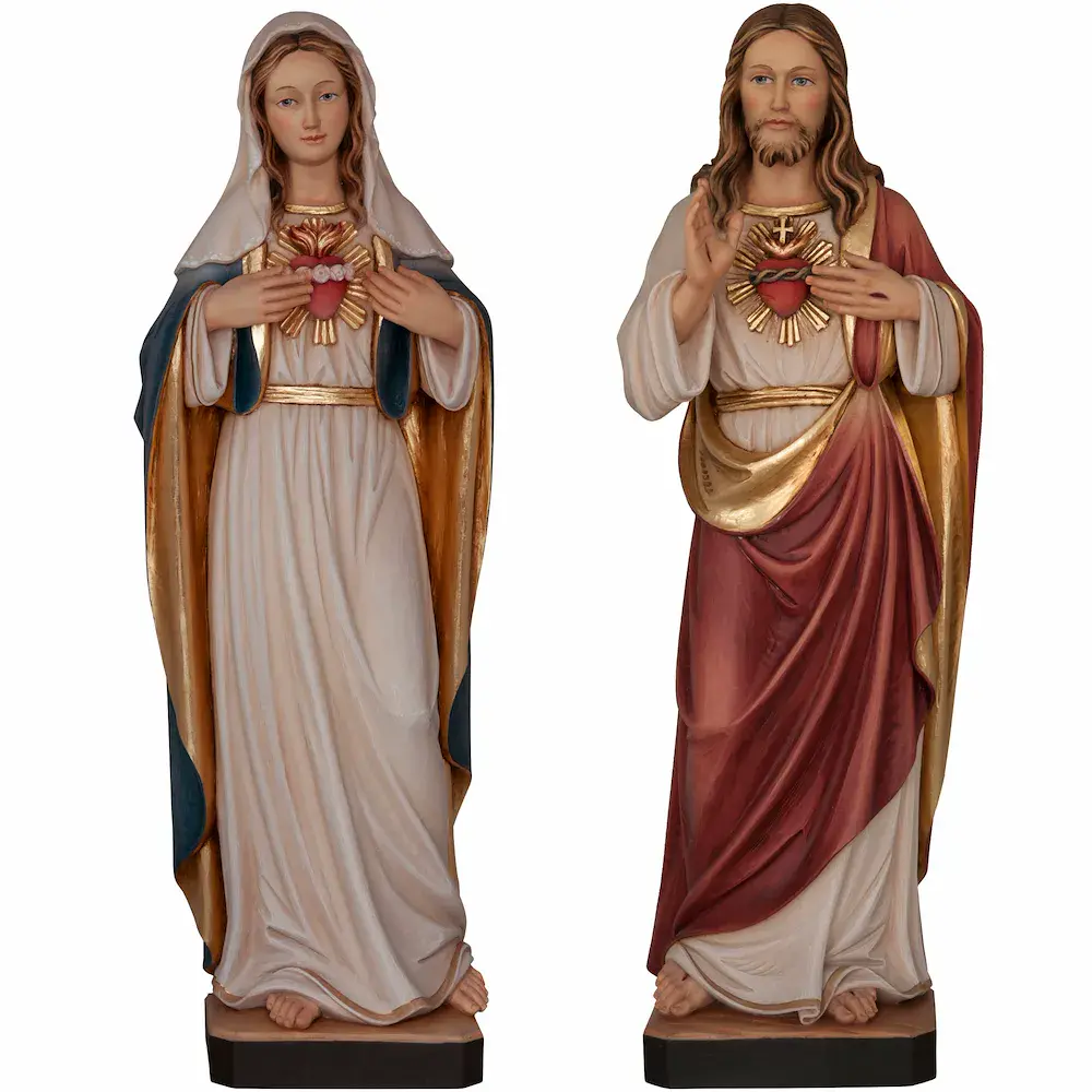 Herz Jesu und Maria